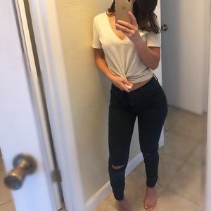 BDG Jeans Dark Wash Mid-Rise Size 24